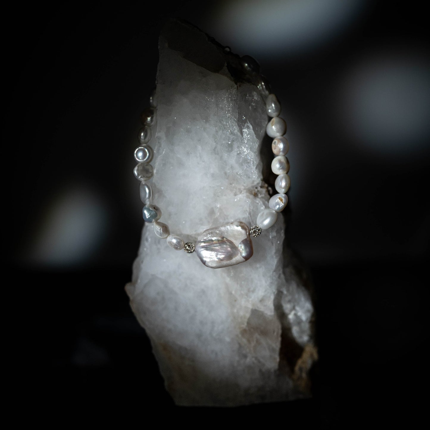 Fresh Water Pearl Bracelet with Silver 925