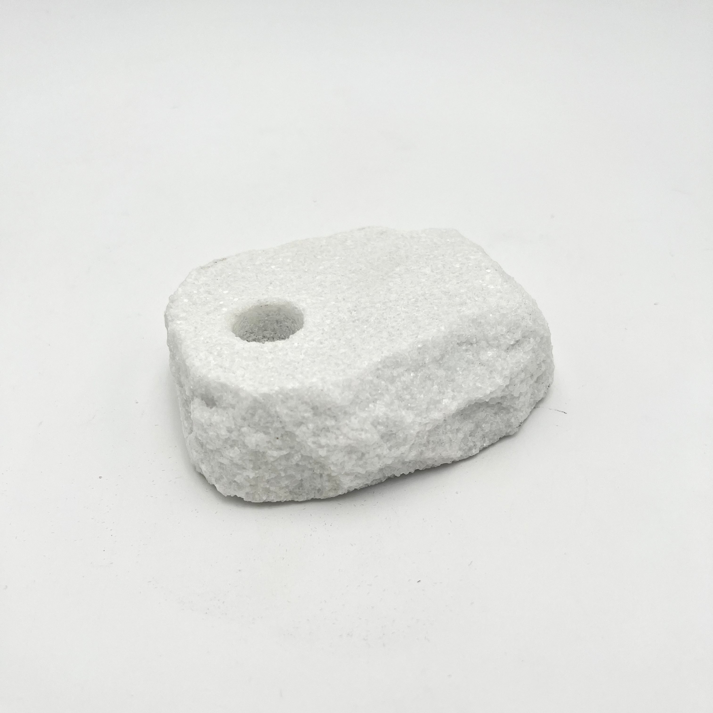Pilar Candle Holders - White Marble