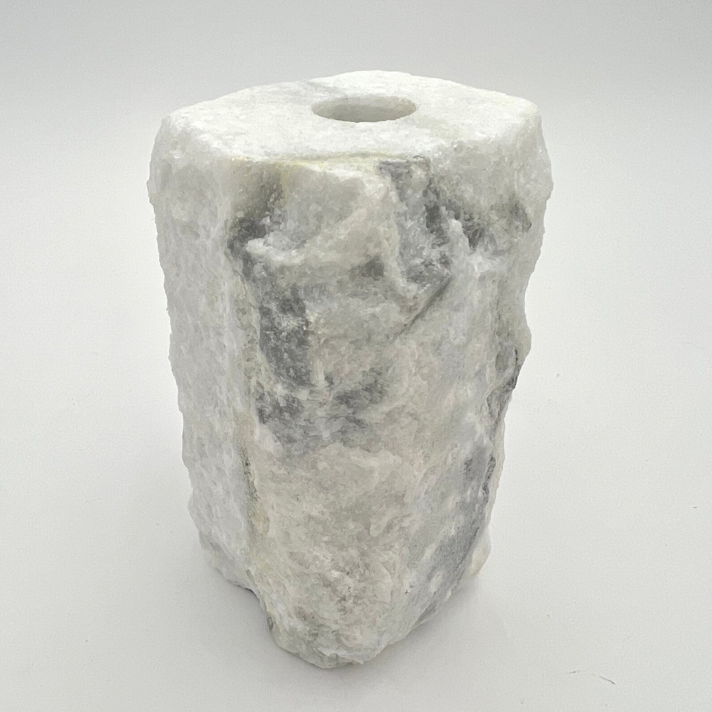 Pilar Candle Holders - White Marble
