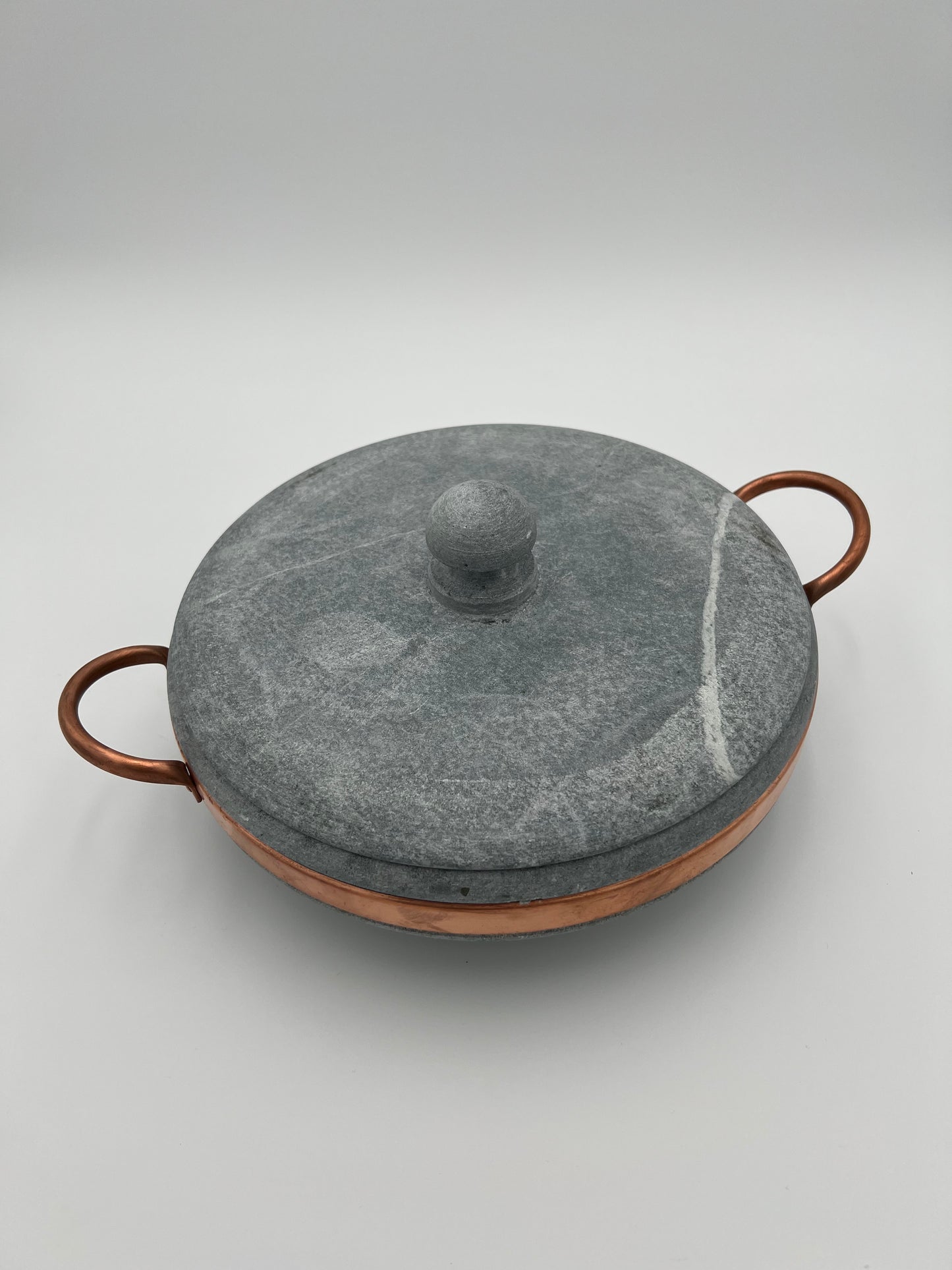Soapstone Pot with Lid - Small or Medium