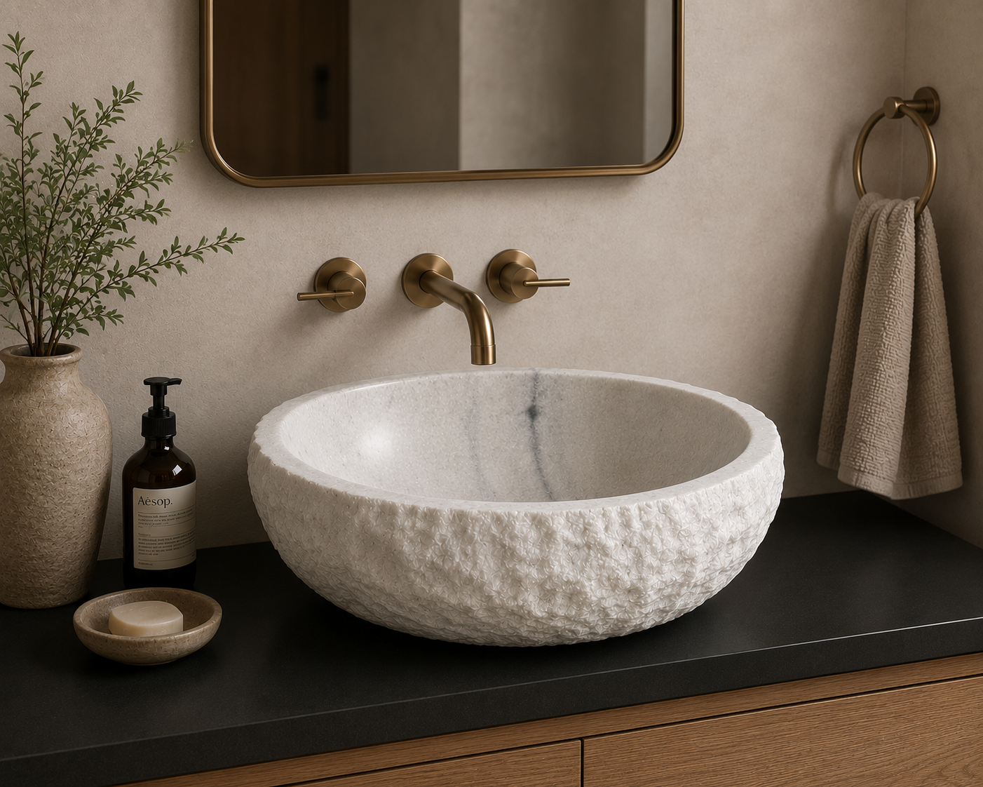 Natural Stone Vessel Sink