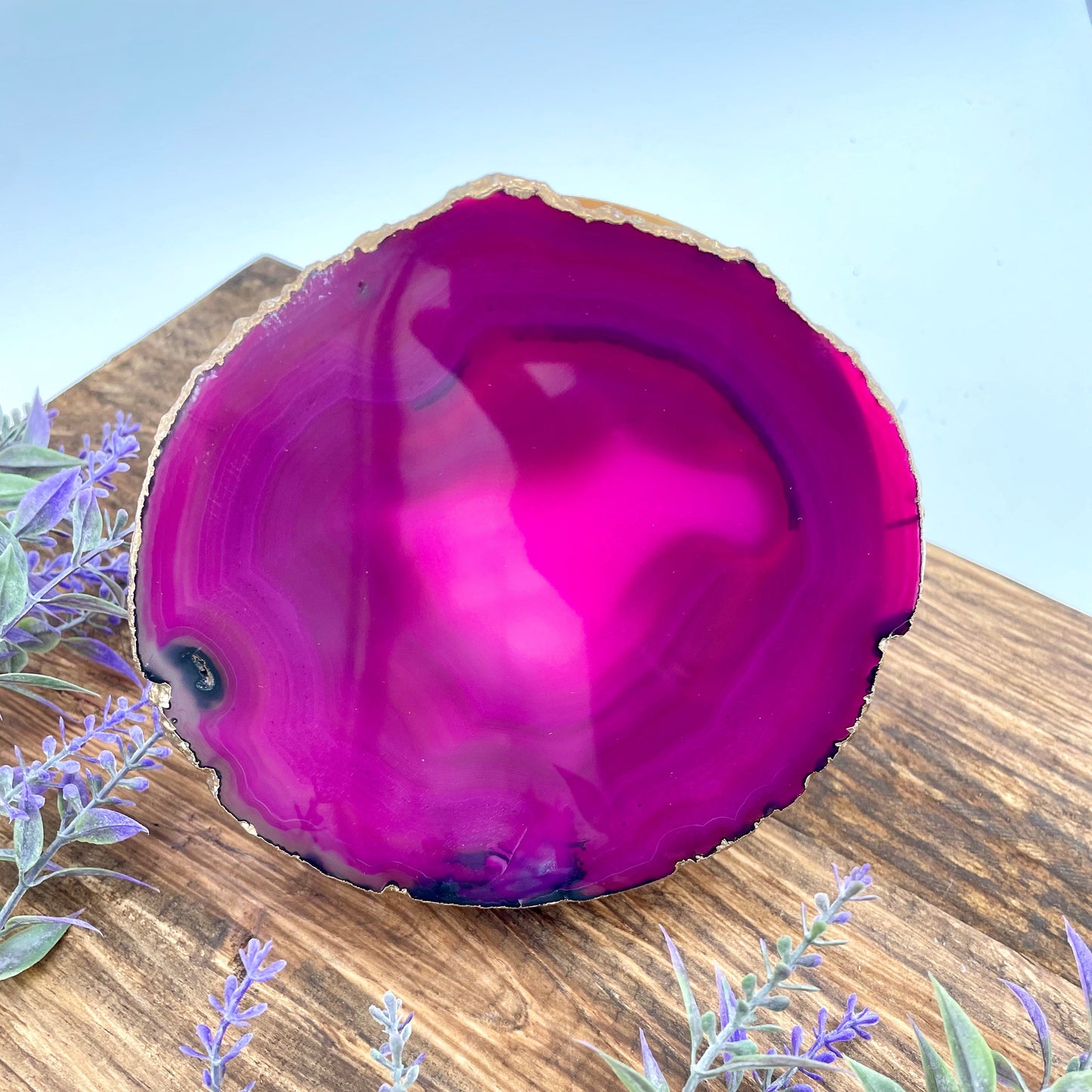 Natural Agate Hooks