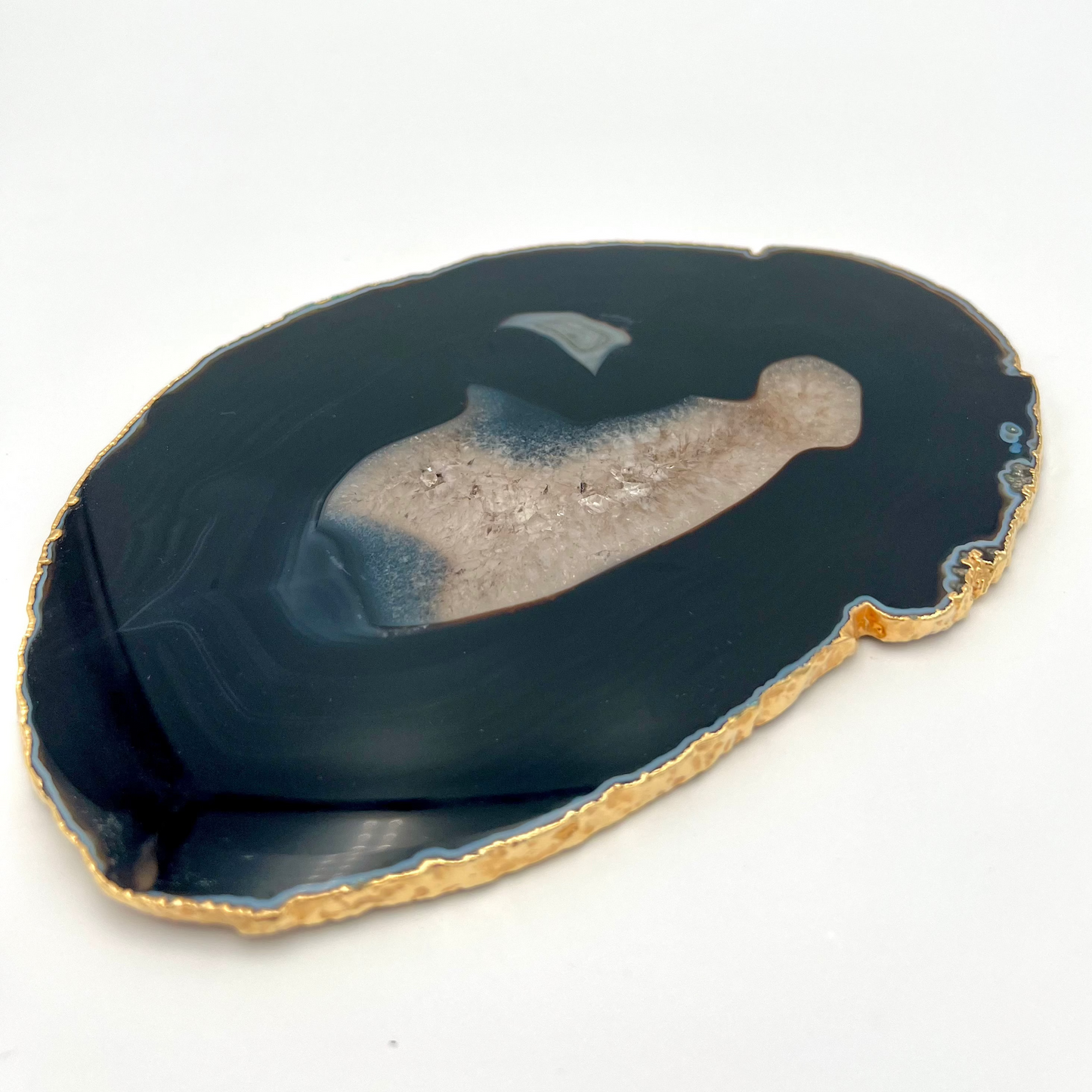 Natural Stone Agate Tray