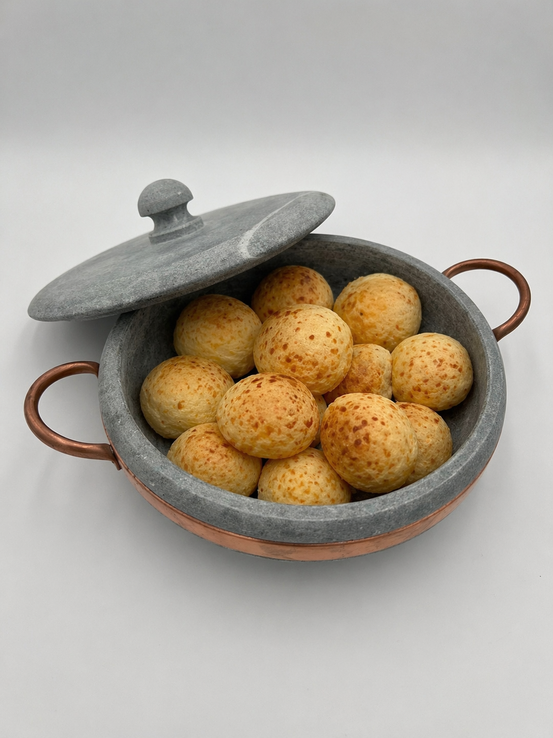 Soapstone Pot with Lid