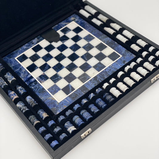 Natural Stone Chess and Checker's