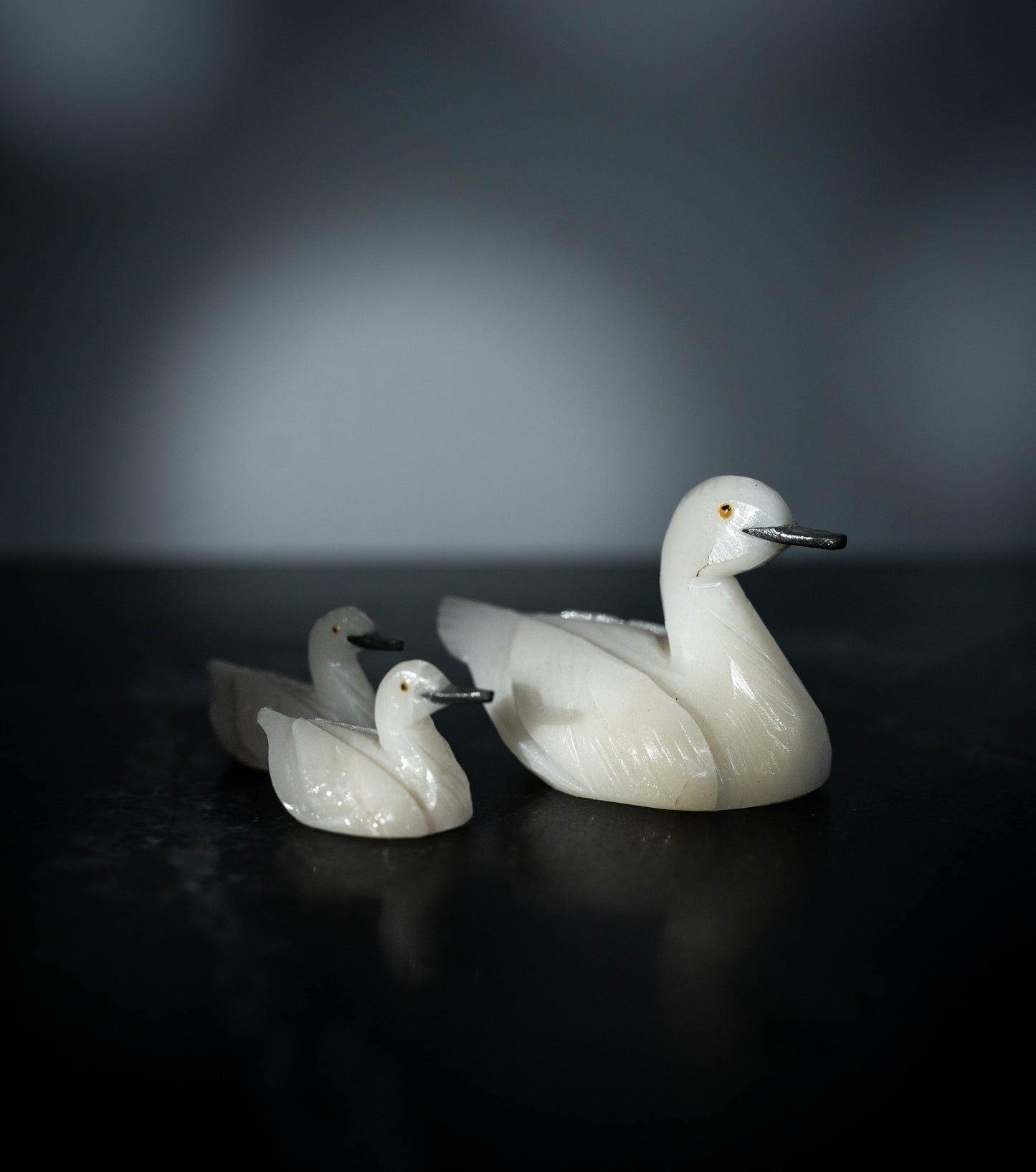 Duck Trio Mini Sculptures