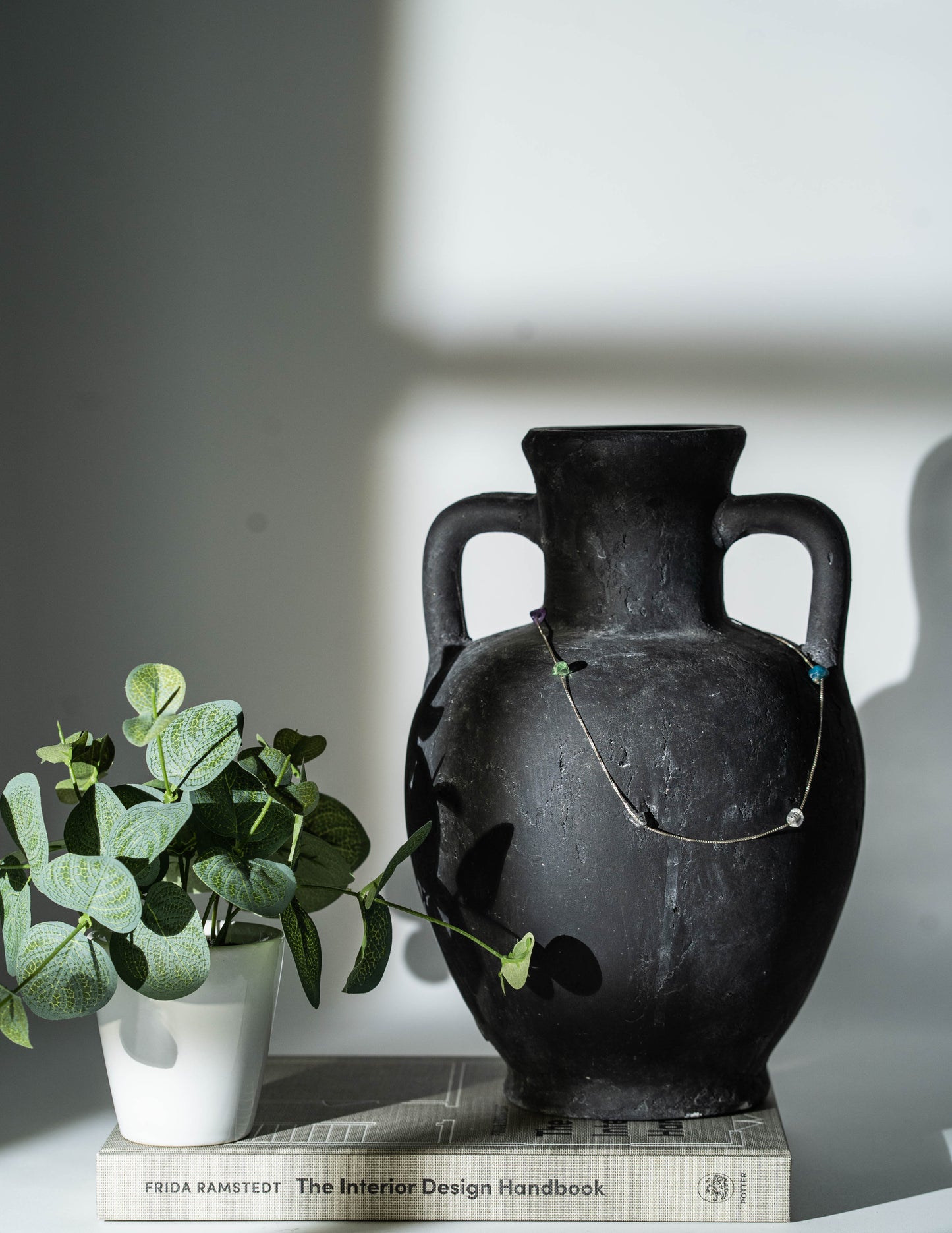 Natural Stone Colorfull Necklace with Silver 925 - Amethyst, Rose Quartz, Clear Quartz e Blue Quartz - Size: 40 cm + 4 cm extension