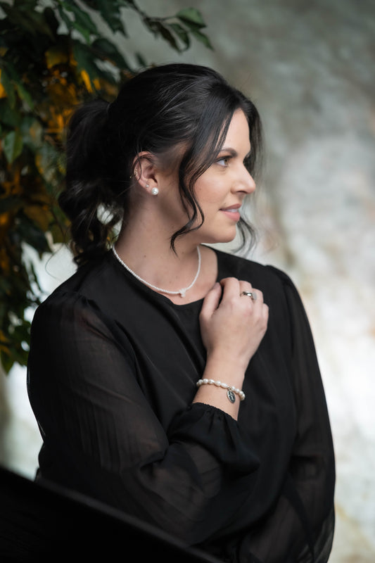 Freshwater Pearl Bracelet with Silver 925