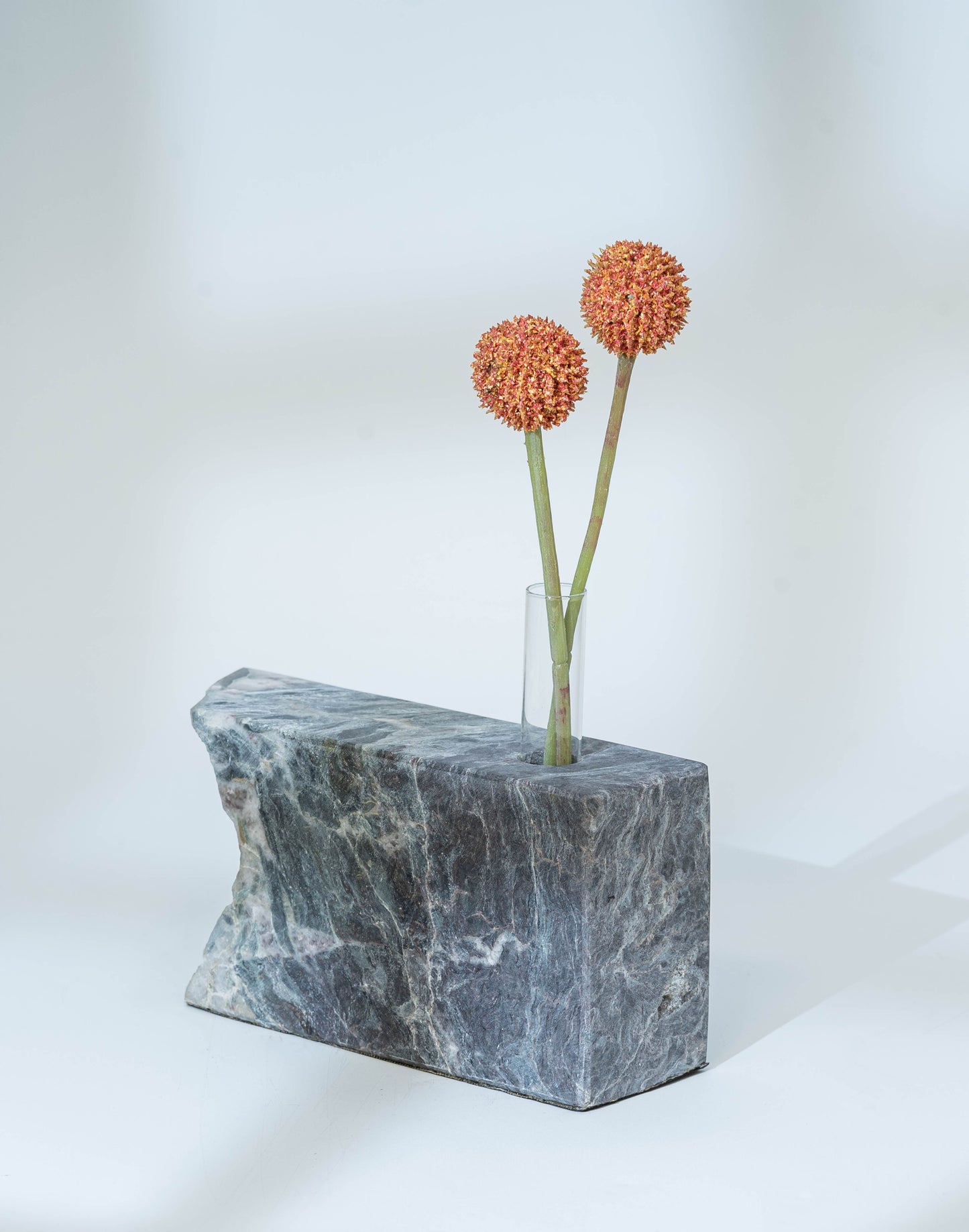 Jade Brazilian Natural Stone Flower Vase