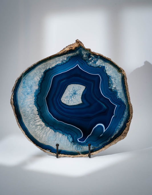 Natural Stone Agate Tray