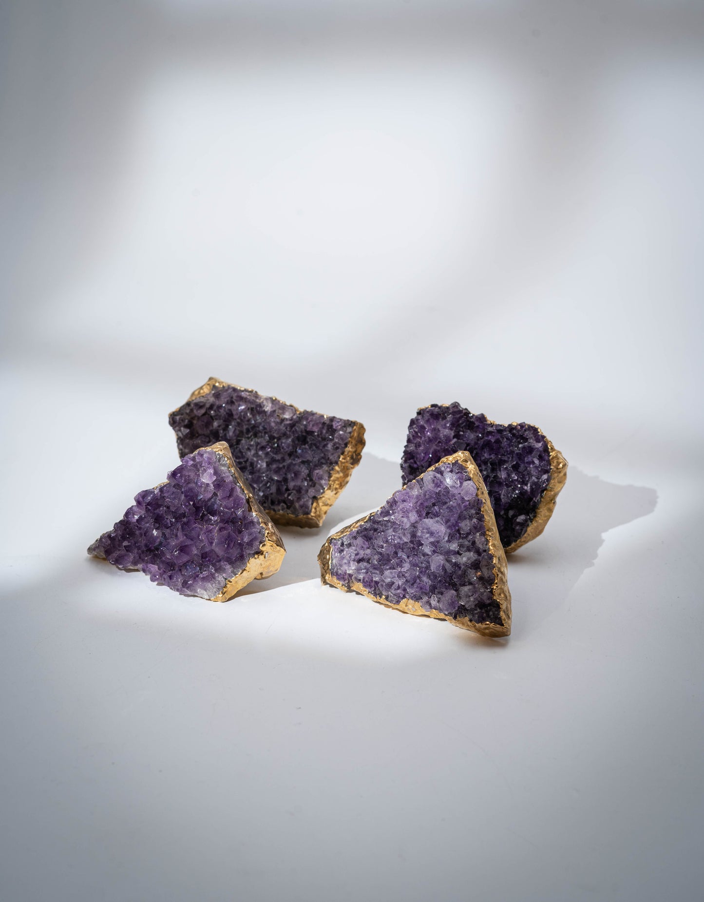 Natural Stone Knobs: Amethyst or Marble