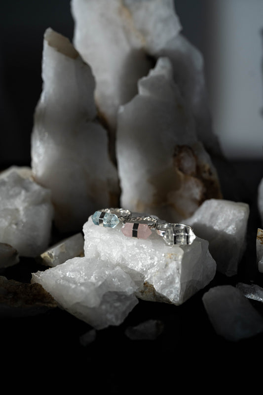 Silver 925 Ring with Natural Stones