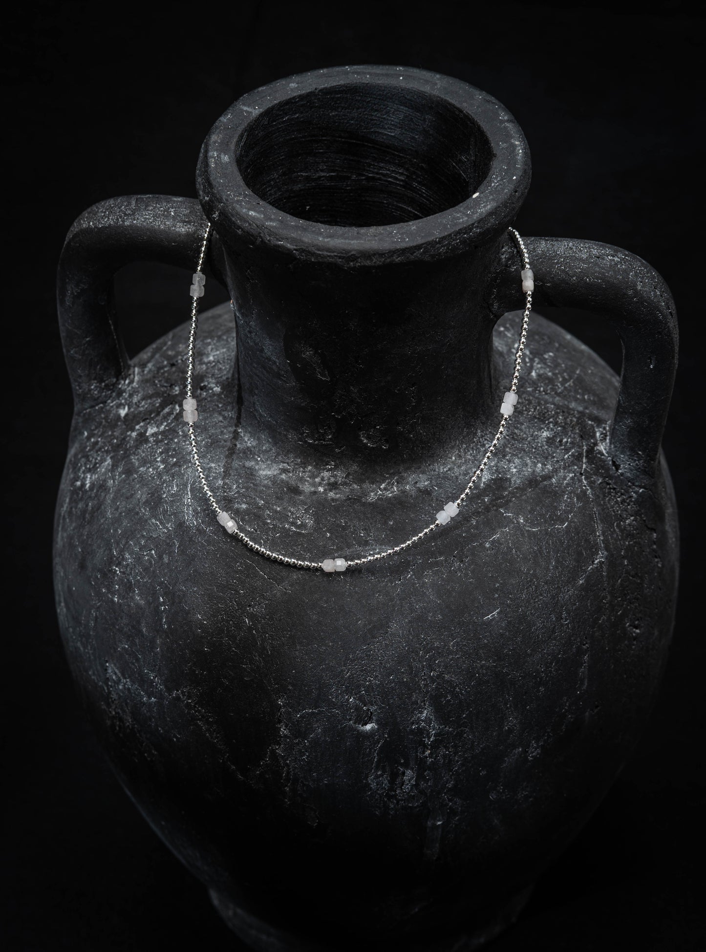 Rose Quartz Jewelry with Silver 925