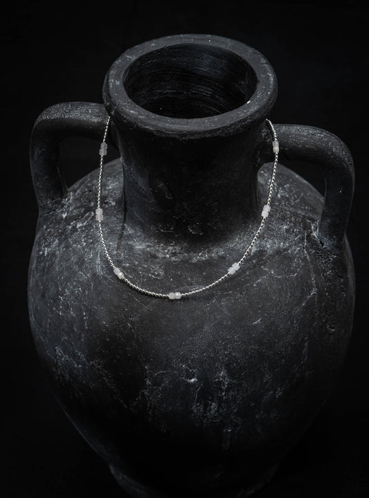 Rose Quartz Jewelry with Silver 925