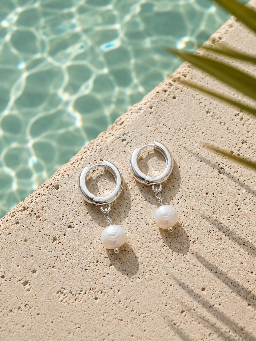 Earring - Freshwater Pearl with Silver 925