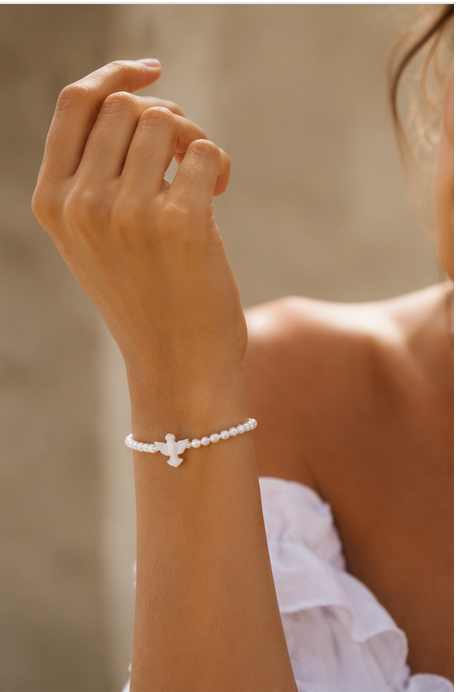 Bracelet - Mother of Pearl and Pearl with Silver 925