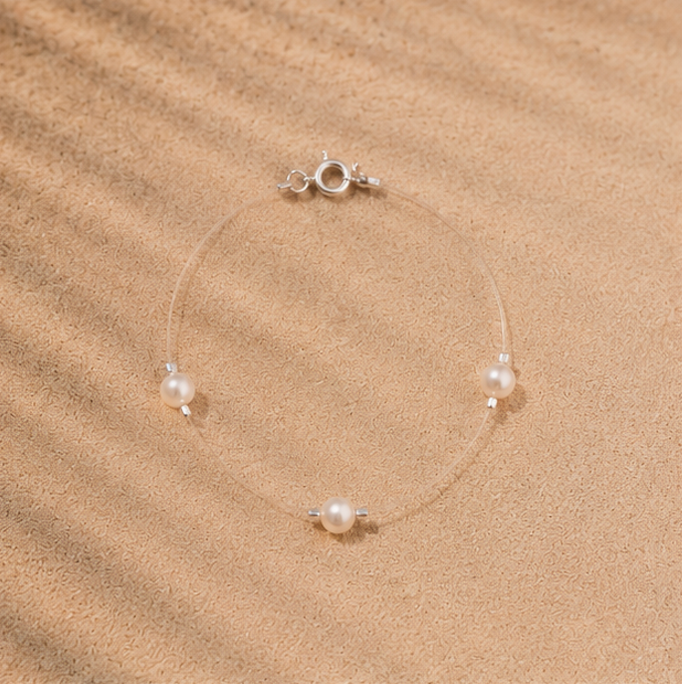 Bracelet - Freshwater Pearl with Silver 925
