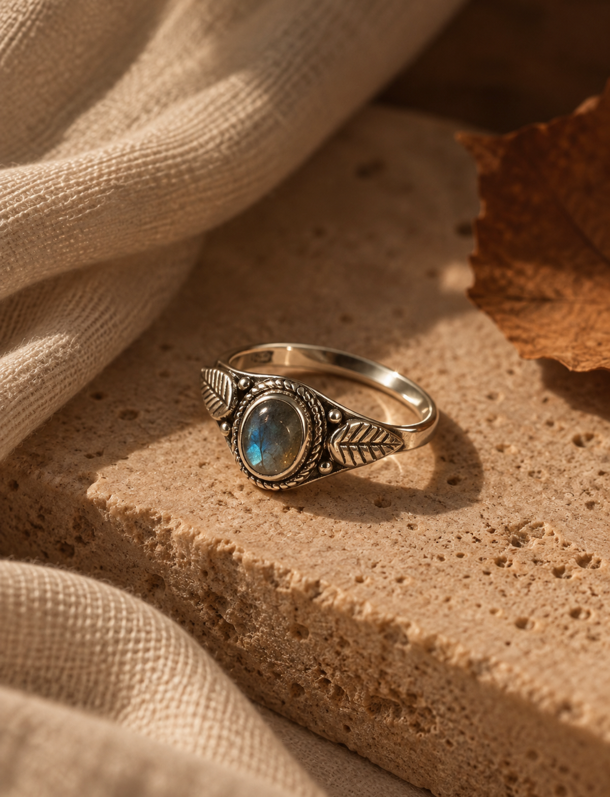 Ring - Labradorite with Silver 925