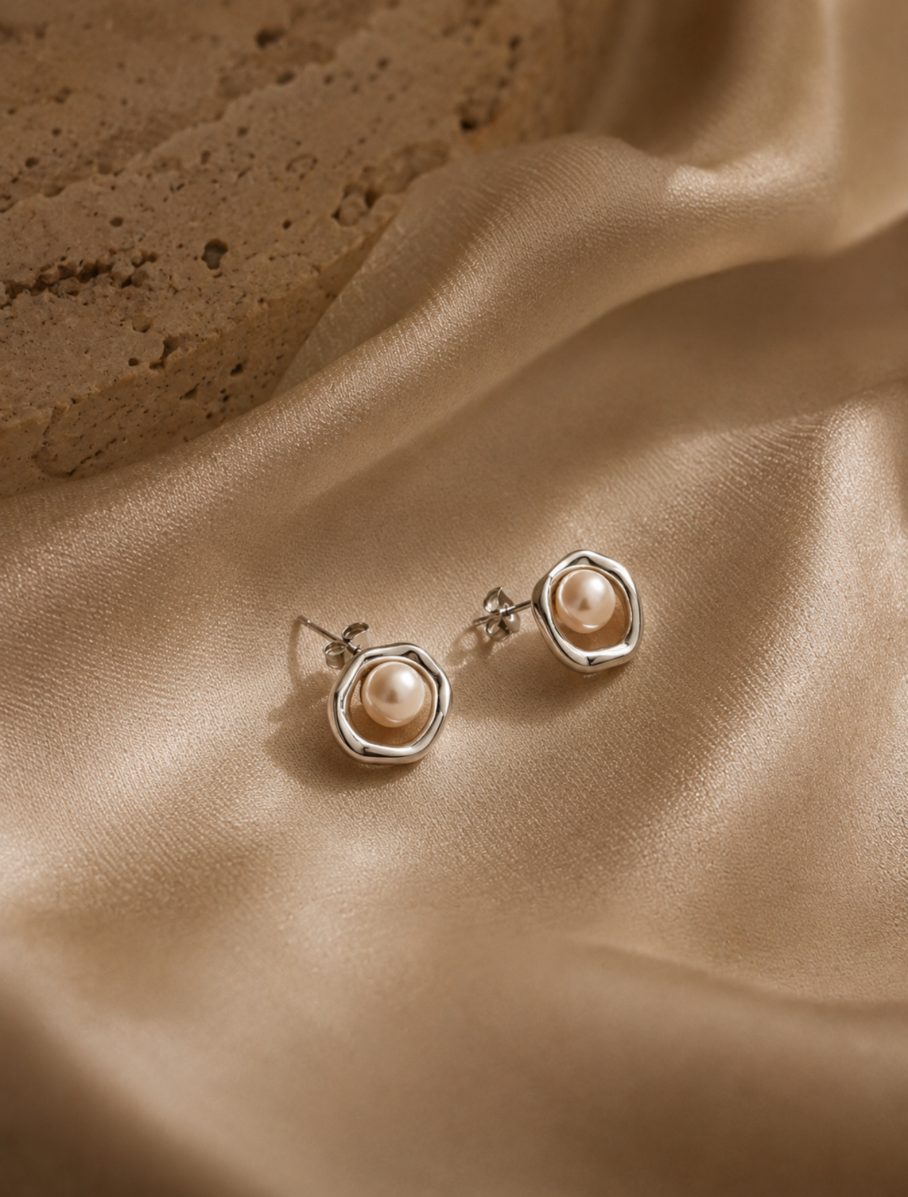 Earring - Pearl with Silver 925