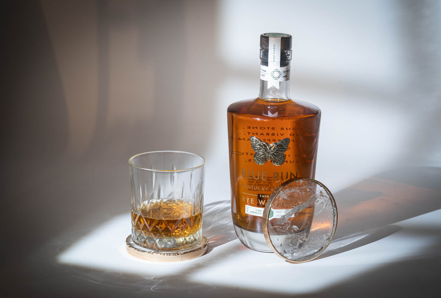 Clear Quartz Coasters - Set of 4