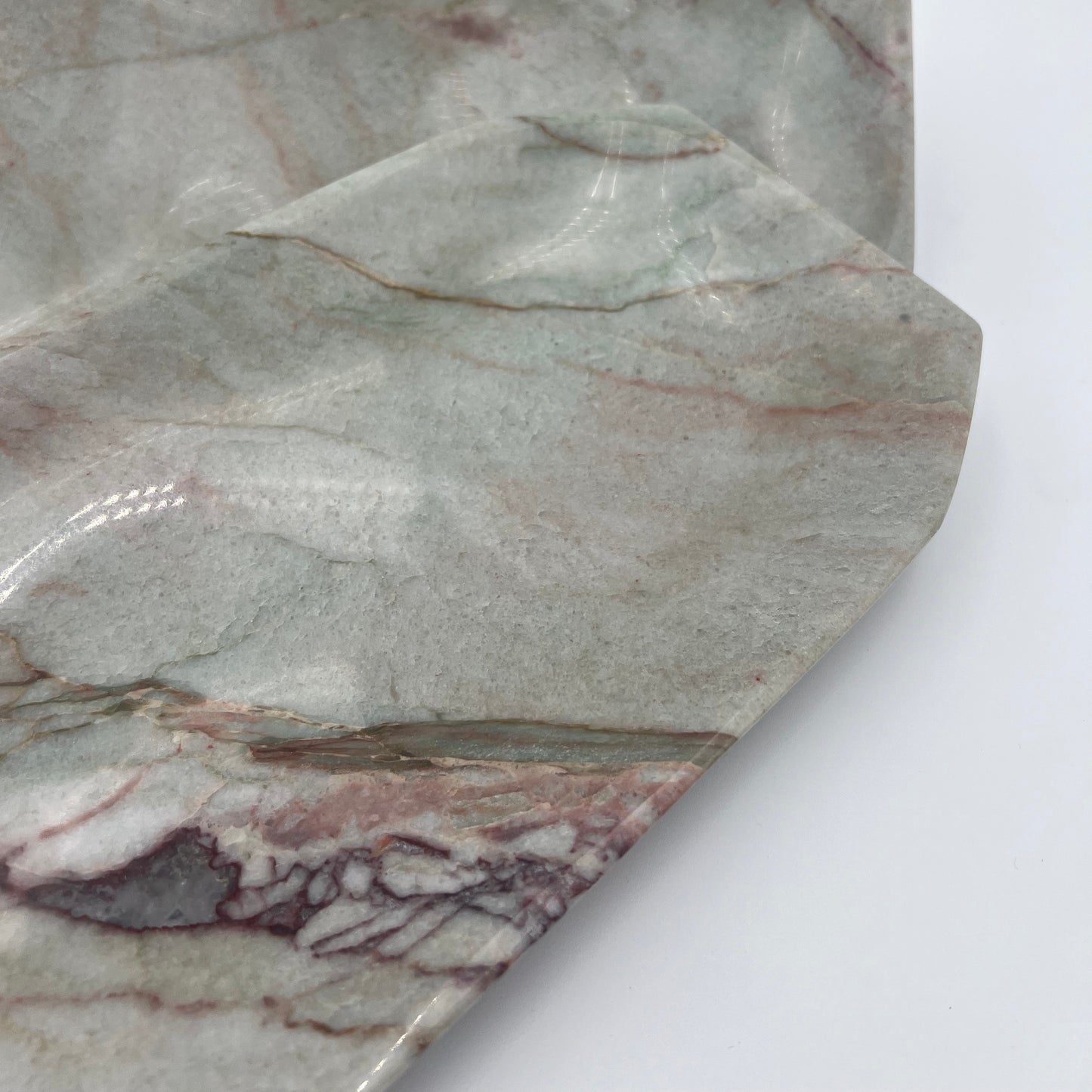 Green Gaya Quartzite Gamela 1pc