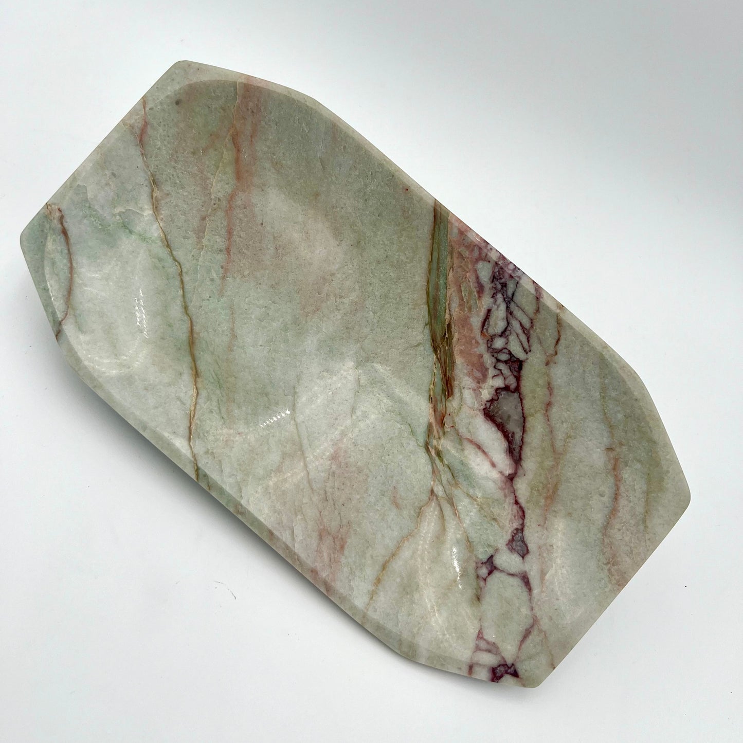 Green Gaya Quartzite Gamela 1pc