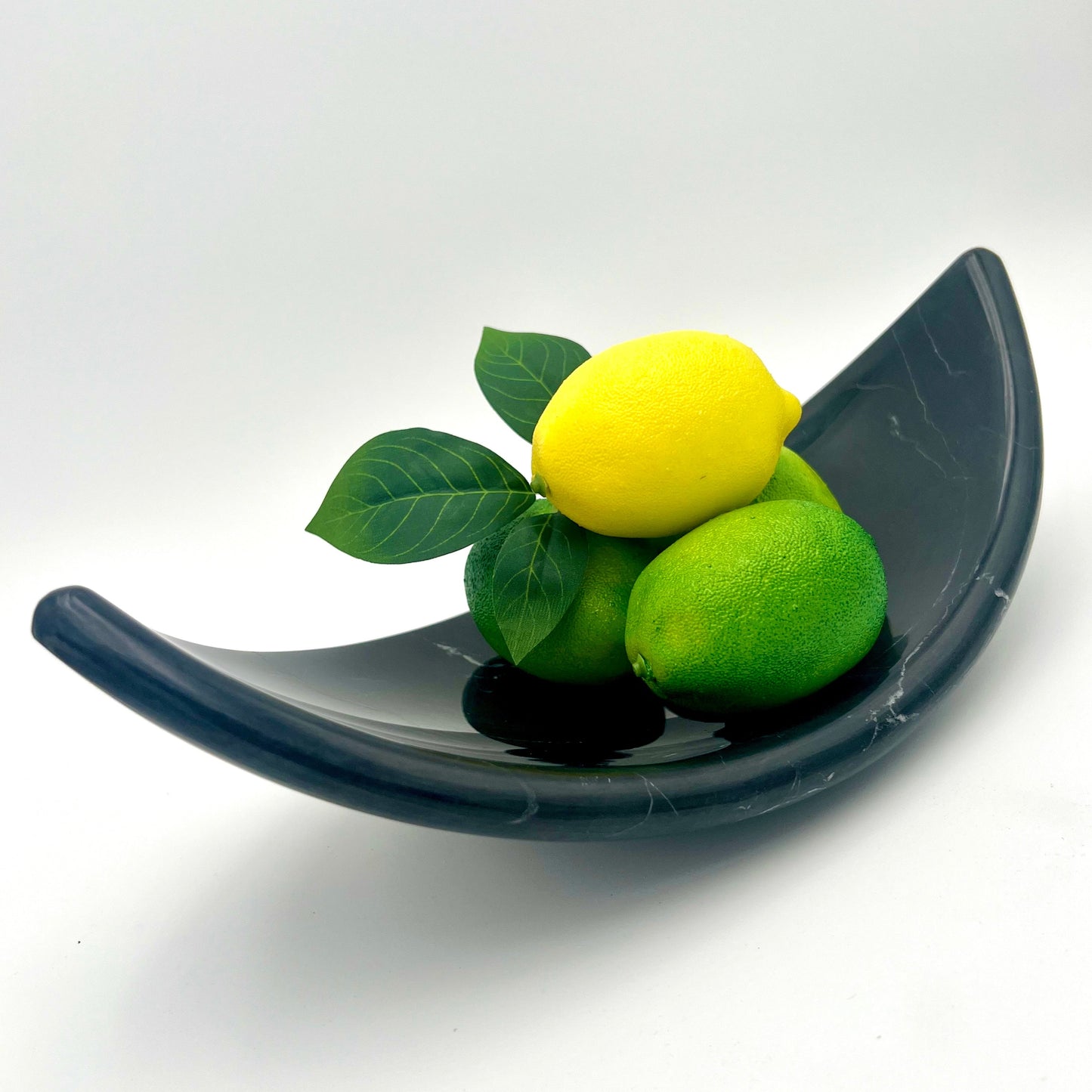 Black Granite Organic Bowl
